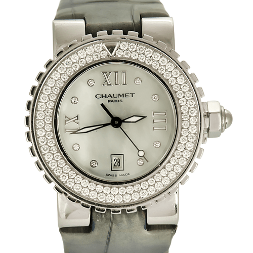 Montre CHAUMET - Chaumet Class one - Montre en acier et diamants 58 Facettes DV16546-1
