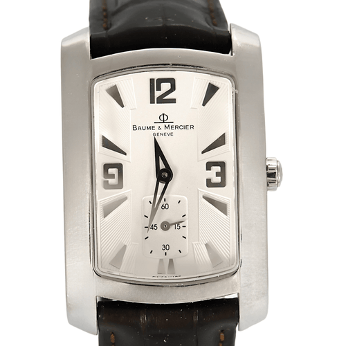 Montre BAUME & MERCIER - Hampton - Montre en acier à mouvement quartz 58 Facettes DV16978-1