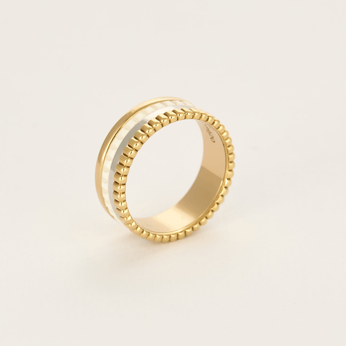 Bague 53 BOUCHERON - Quatre white édition small - Bague trois ors et PVD 58 Facettes DV6743-2