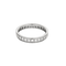 Bague 51 CARTIER - Alliance en or gris et diamants 58 Facettes DV15916-1
