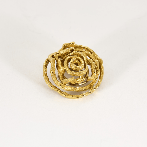 Boucles d'oreilles CHAUMET – Labyrinthe pour l'Arcade - Demi-parure à transformation en or jaune et or gris 58 Facettes DV17159-4