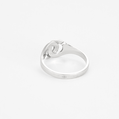 Dinh Van-  "Menottes" R8- Bague en or gris