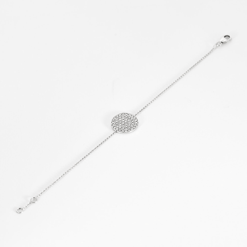 Bracelet Bracelet en or blanc et diamants 58 Facettes DV17385-1