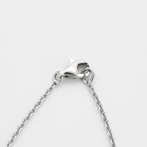 Collier Collier en or blanc et diamant 58 Facettes DV17389-1