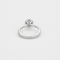 49.5 DE BEERS - AURA - Bague Solitaire en platine et diamants 58 Facettes DV17389-2-495-2