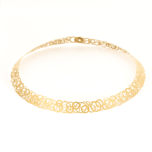 NIESSING - ROSEUM - Collier en or jaune ajouré