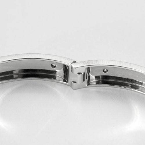 Bracelet BUCCELLATI - Macri Classica - Bracelet en or blanc et diamants 58 Facettes DV17385-7