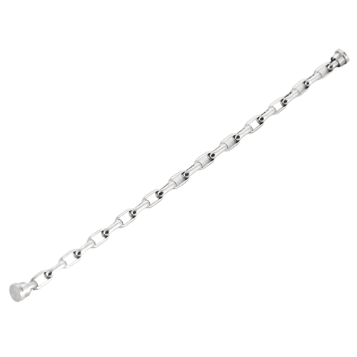 Bracelet FRED - Force 10 - Bracelet maillon en or blanc 58 Facettes DV0581-34