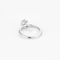 TIFFANY & CO - Bague solitaire platine et diamant