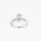 TIFFANY & CO - Bague solitaire platine et diamant