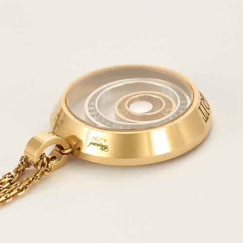 Pendentif CHOPARD - Pendentif Happy Spirit en or rose 18K (750 Millièmes) et diamants 58 Facettes DV4302-3