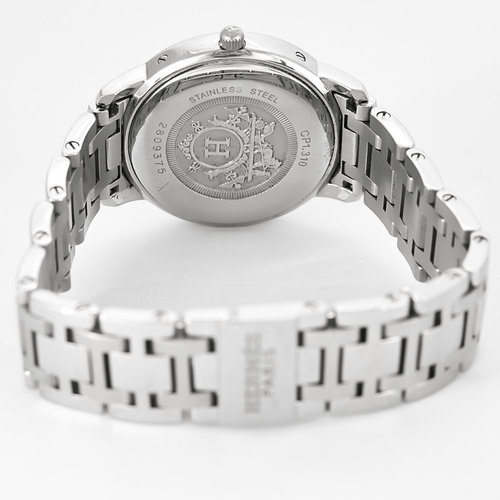 Montre HERMÈS - CPI.210 - Montre en acier à mouvement quartz 58 Facettes DV17381-5