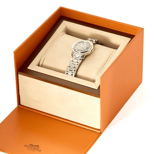 Montre HERMÈS - CPI.210 - Montre en acier à mouvement quartz 58 Facettes DV17381-5