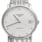 Montre LONGINES - Elegant Collection - Montre à boitier rond en acier à mouvement automatique.  58 Facettes DV14319-1
