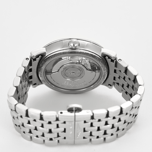 Montre LONGINES - Elegant Collection - Montre à boitier rond en acier à mouvement automatique.  58 Facettes DV14319-1