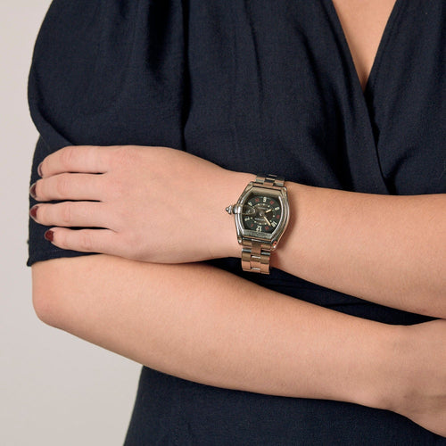 Montre CARTIER- Roadster ref. 2510 - Montre en acier à mouvement automatique 58 Facettes DV15797-1