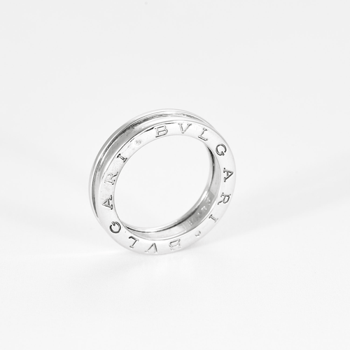 Bague 54 BULGARI - B.Zero1 - petit modèle - Bague en or blanc 58 Facettes DV16423-2-54-3