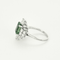 Bague 62 Bague en or blanc avec émeraude et diamants 58 Facettes DV17785-1-62-2