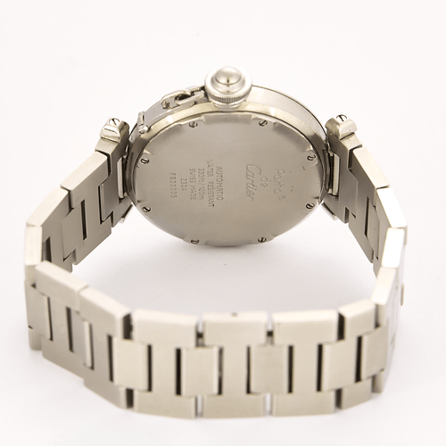 Montre CARTIER - Pasha - Montre en acier à mouvement automatique 58 Facettes DV8953-7