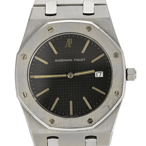 AUDEMARS PIGUET - Royal Oak Ultra placă - Ceas din oțel cu carcasă octogonală și mecanism quartz