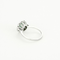 Bague 51.5 Bague marguerite en or blanc, émeraude et diamants 58 Facettes DV4486-19