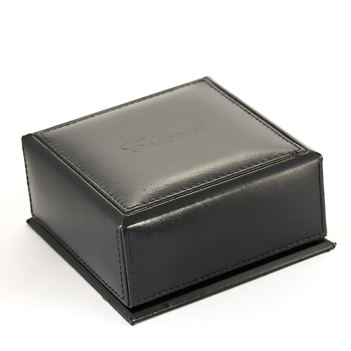 Boucles d'oreilles CHOPARD - HAPPY DIAMONDS - Paire de boucles d'oreilles en or jaune et diamants 58 Facettes DV16125-1