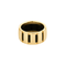 Bague 51 CHAUMET - Class One - Bague en or jaune et caoutchouc 58 Facettes DV18264-3-51-2
