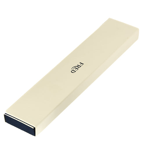 Bracelet FRED - FORCE 10 - Moyen  modèle - Bracelet en or blanc et cordon torsadé noir 58 Facettes DV18274-1