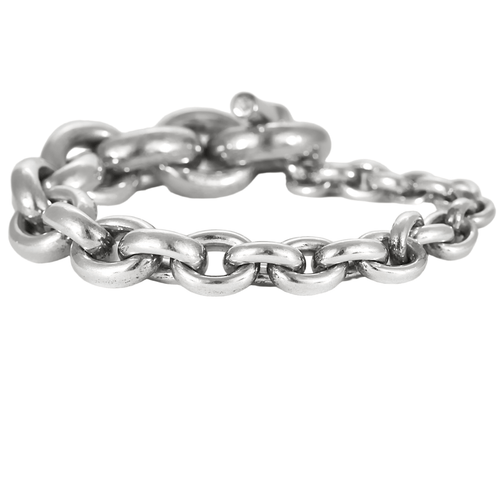 Bracelet HERMES - Crescendo - Bracelet en argent 58 Facettes DV17912-2