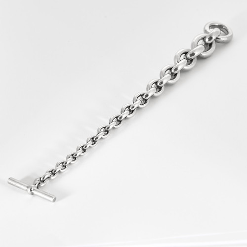 Bracelet HERMES - Crescendo - Bracelet en argent 58 Facettes DV17912-2