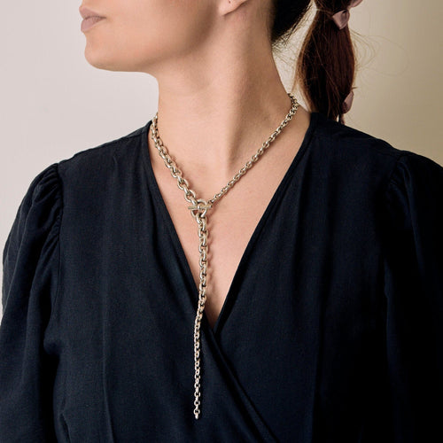 HERMES - Crescendo - Collier en argent