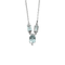 Collier Collier or blanc et aigue-marine 58 Facettes DV17401-1