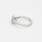 Bague 52 Bague solitaire en or blanc et diamants 58 Facettes DV18458-1-52-1
