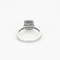Bague 52 Bague solitaire en or blanc et diamants 58 Facettes DV18458-1-52-1