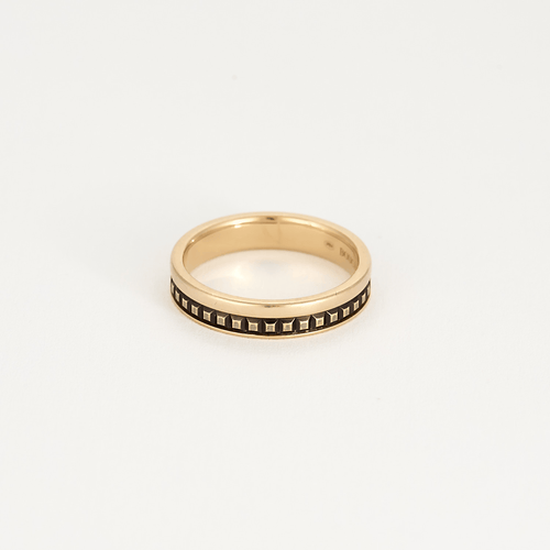 Bague 52 BOUCHERON - Alliance Quatre classique, or rose et pvd marron 58 Facettes DV0909-2