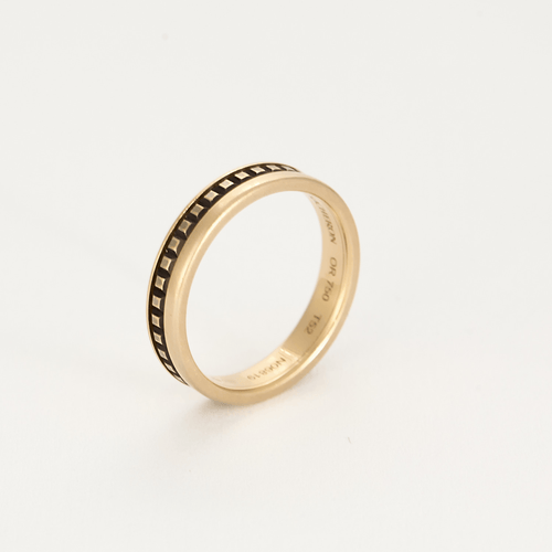 Bague 52 BOUCHERON - Alliance Quatre classique, or rose et pvd marron 58 Facettes DV0909-2