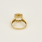Bague 53,5 Bague en or jaune, citrine et diamants 58 Facettes DV18302-2-535-5