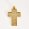 Pendentif Pendentif "Croix" en or jaune 58 Facettes DV11262-14