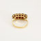 Bague 53 Bague double rang grenats almandins 58 Facettes DV11262-13