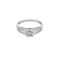 Bague 56 MAUBOUSSIN - Chance of Love n°1 - Bague en or blanc, diamants et saphirs 58 Facettes DV18660-1-56-3