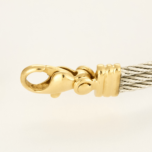 FRED - Force 10 - Bracelet or et acier. Vintage