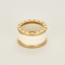 Bague 51 BULGARI - B Zéro - Bague en or rose et céramique blanche 58 Facettes DV18814-1