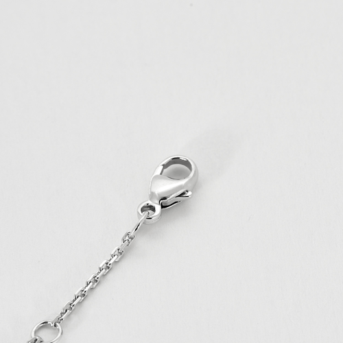 Bracelet MESSIKA - Move - Bracelet double chaîne en or gris et diamants 58 Facettes DV0572-2