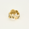 Bague 57 Bague "Coeur" en or jaune et diamants 58 Facettes DV19349-2-57-3