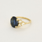 Bague 51.5 Bague or jaune saphir et diamants 58 Facettes DV0212-3