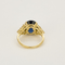 Bague 51.5 Bague or jaune saphir et diamants 58 Facettes DV0212-3