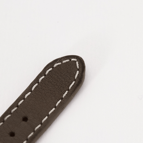 HERMÈS - Kelly 2 - Montre en acier à boitier rectangulaire à mouvement quartz