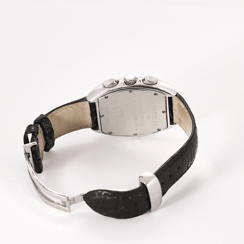 Montre VAN DER BAUWEDE - Magnum XS Chrono calibre 65 - Montre en acier et diamants à mouvement quartz 58 Facettes DV0260-11