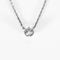 Collier Collier en or gris et diamant solitaire 0.20 carat 58 Facettes DV19360-1