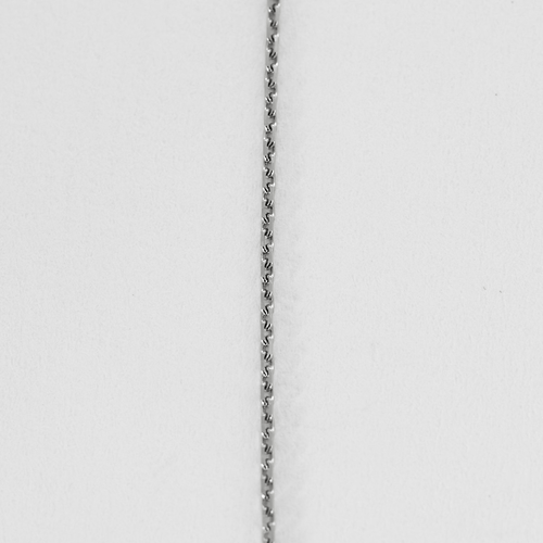 Collier Collier en or gris et diamant solitaire 0.20 carat 58 Facettes DV19360-1